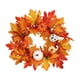 thumbnail image 5 of Corona De Hojas De Arce Para Puerta Delantera, Corona De Otoño Para Fiesta, Granja, Dormitorio, 50cm, 5 of 5