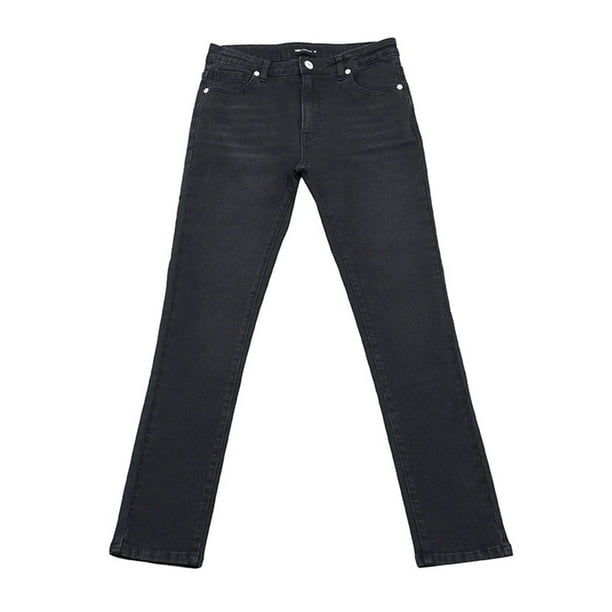 Jeans Niño Teen 5 Bolsillos Negro Corona