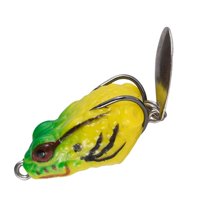 Magideal - Señuelo De Superficie, Señuelo De Pesca Crankbait, Cebo De Silicona De 1 Pulgada, Cebo De Natación, Cebo Suave, Señuelo De Rana, Flotador En Agua, Señ Estilo G