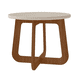 thumbnail image 2 of Mesa de Centro Circular Jazmín Beige Roble, 2 of 8