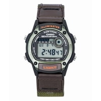 Reloj Digital Casio W-220Hf-3Av Cuero Y Tela Unisex