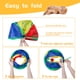 thumbnail image 4 of Cat Tunnel Sheldamy de 2 vías para gatos de interior con Play Ball Rainbow, 4 of 7