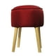 thumbnail image 1 of Pouf Francisca Burdeo 50x40x40 cm, 1 of 3