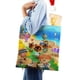 thumbnail image 4 of Animal Crossing Bolso de tela con estampado de lienzo para mujer, bolsa de compras reutilizable y estética, con cremallera interior, regalo para mujer,40*45cm., 4 of 6