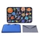 thumbnail image 5 of Juego de guión gráfico de fieltro, juguete Montessori fácil de usar, juego de rol, tablero de aprendizaje iluminación, material didáctico para niñas, Cielo, 5 of 5