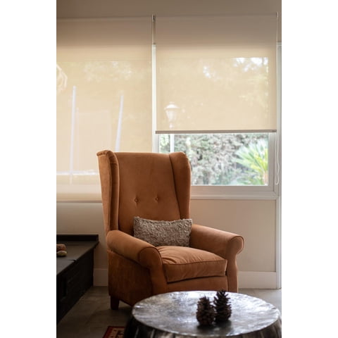 Clems - Cortina Roller Sunscreen 5% Filtro Solar 075X240 Crema 075X240