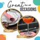 thumbnail image 5 of Servilletas de papel exquisitas, desechables, color rosa, 2 capas, 300 unidades, 5 of 7