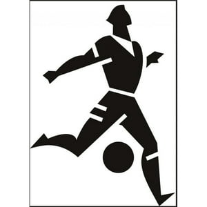 Rienda Libre Graphics - Decomural Goal Kick Sports Football Ws-19287
