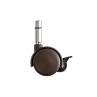 Rueda Para Cama Nido O Diván Rosen Cic Vástago 1.2 Cm Color Café