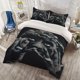 thumbnail image 1 of 3pcs Two Pac Bandana Hip-Hop Ring Illustration Digital Printing Bed Three-Piece Set, 1 of 1