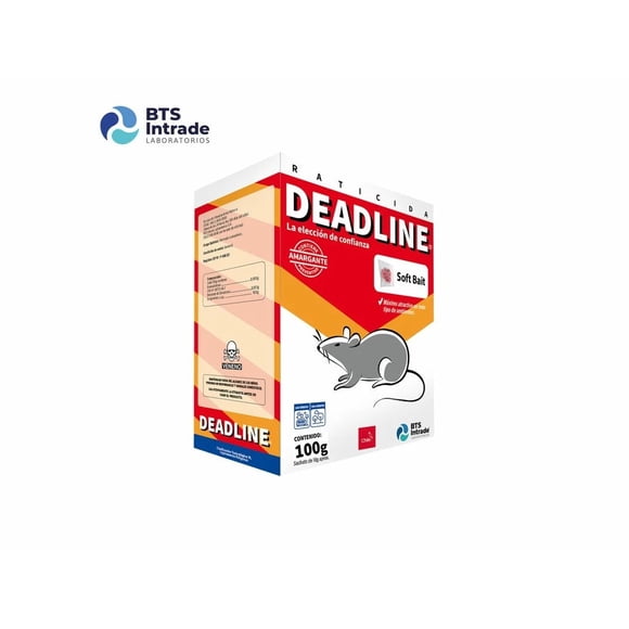 Raticida BTS-INTRADE Deadline Soft Bait 100 g