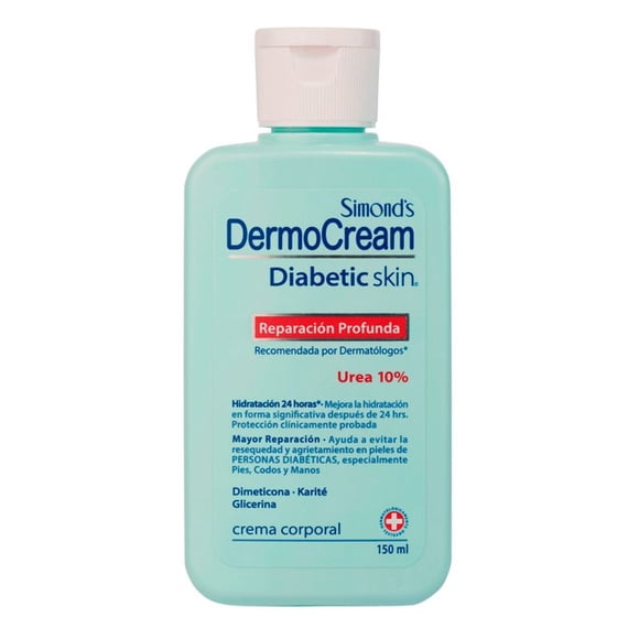 Crema Corporal Simond’s Dermocream Diabetic Skin reparacion profunda urea 10%