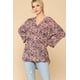 thumbnail image 1 of Camisa Samiraboutique Con Estampado Animal Light Rose Mix S, 1 of 3