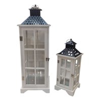 Genérico - Set 2 Portavelas Decorativos Candelabros Adorno Colgante Jhn