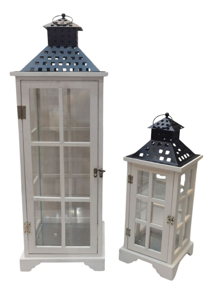 Genérico - Set 2 Portavelas Decorativos Candelabros Adorno Colgante Jhn