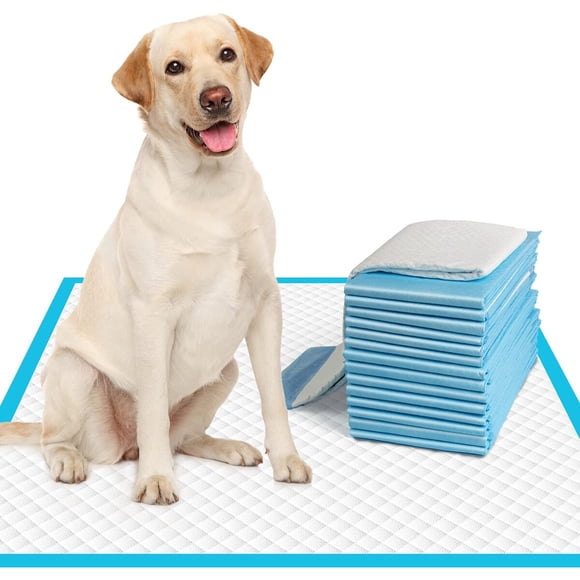 Alfombra higiénica para perro IMMCUTE 71 x 76 cm 6 capas 50 un