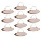 thumbnail image 3 of 10x Rebanadas De Madera Colgantes Naturales Ovaladas Grandes Piezas De Madera De Corteza De árbol Artesanía DIY, 3 of 5