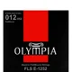 thumbnail image 1 of Set de Cuerdas Guitarra Eléctrica Olympia 012-052 Flatwound FLS E-1252, 1 of 2