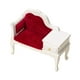 thumbnail image 3 of Mini Sofá Reclinable Con Mesa Auxiliar De Cajón Para Decoración De Casa De Muñecas 1/12, 3 of 5