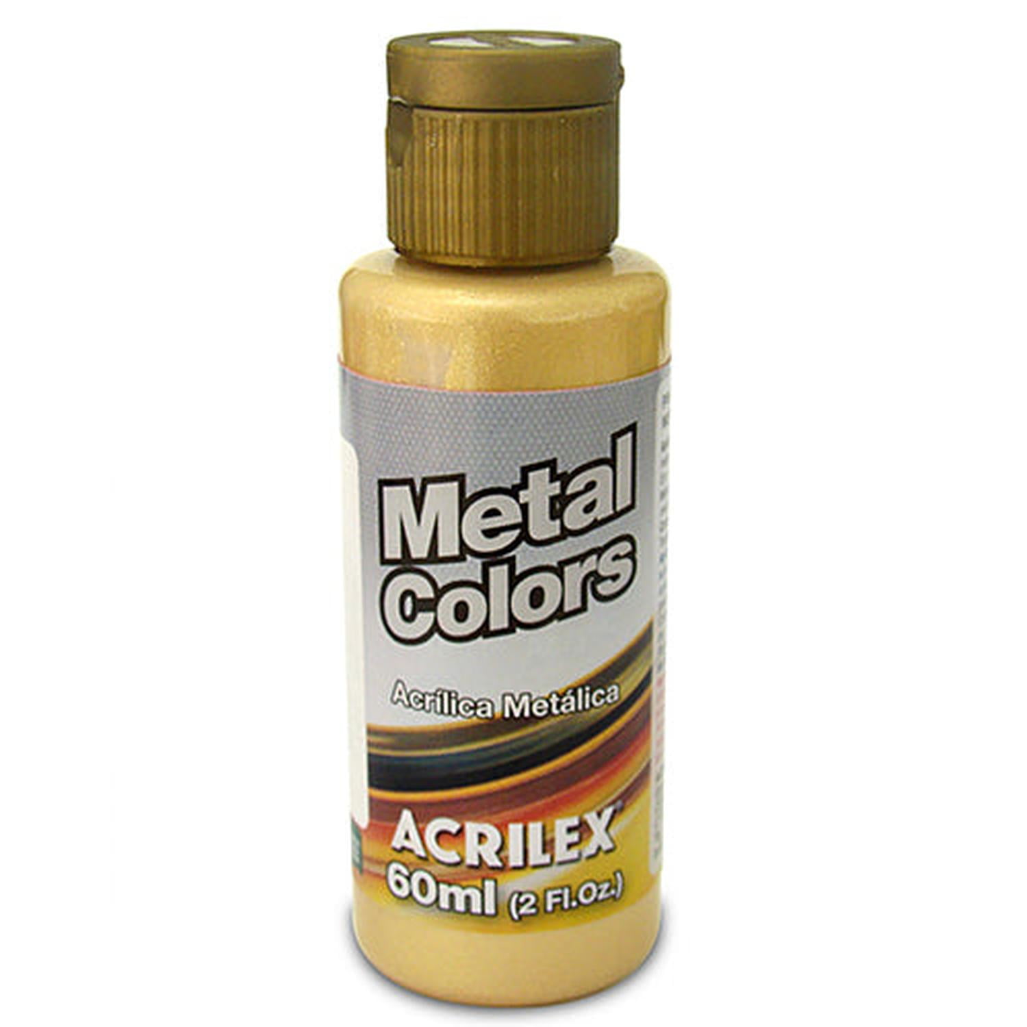 Acrilex - Pintura Acrilíca Metal Colors 60 Ml Verde