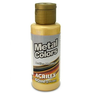 Acrilex - Pintura Acrilíca Metal Colors 60 Ml Rosa