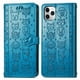 thumbnail image 1 of Funda Cartera FOXDOCK para iPhone 11 Pro , Flip PU con Relieve de Gatos y Perros, Tarjetero y Soporte, 1 of 6