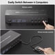 thumbnail image 5 of Conmutador KVM QORESWT 4 PC a 3 monitores 8K@30Hz USB 3.0, 5 of 9
