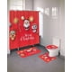 thumbnail image 3 of Pack 4 Piezas Cortina De Baño Y Alfombras Diseño Navideño Tf06, 3 of 3