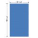 thumbnail image 4 of Juego de 4 toallas HOMEXCEL 30x60 cm Azul tipo waffle, 4 of 7