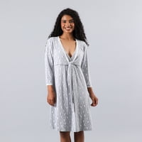 Camisola Maternal Manga 3/4 Flores Mujer 33784-54