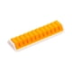 thumbnail image 5 of Organizador De Anzuelos Para Pesca Con Mosca, 11 Ranuras, De Silicona, Color Naranja, 5 of 5