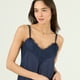 thumbnail image 4 of Pijama de Mujer Adela Pantalon Largo Azul, 4 of 4
