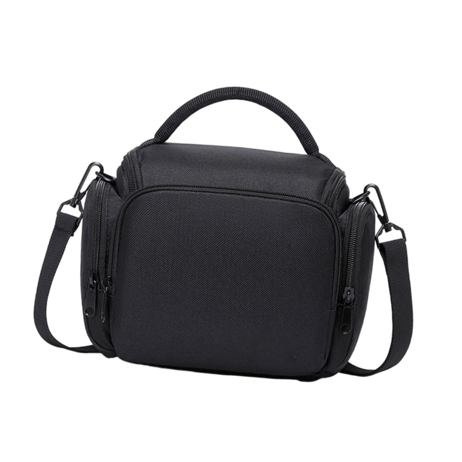 Magideal - Bolsa Para Cámara Dslr Mochila De Hombro Para Cámara Ligera Con Correa Ajustable Estuche Para Cámara Portátil Bolso De Hombro Para Fotos Para Deportes Negro