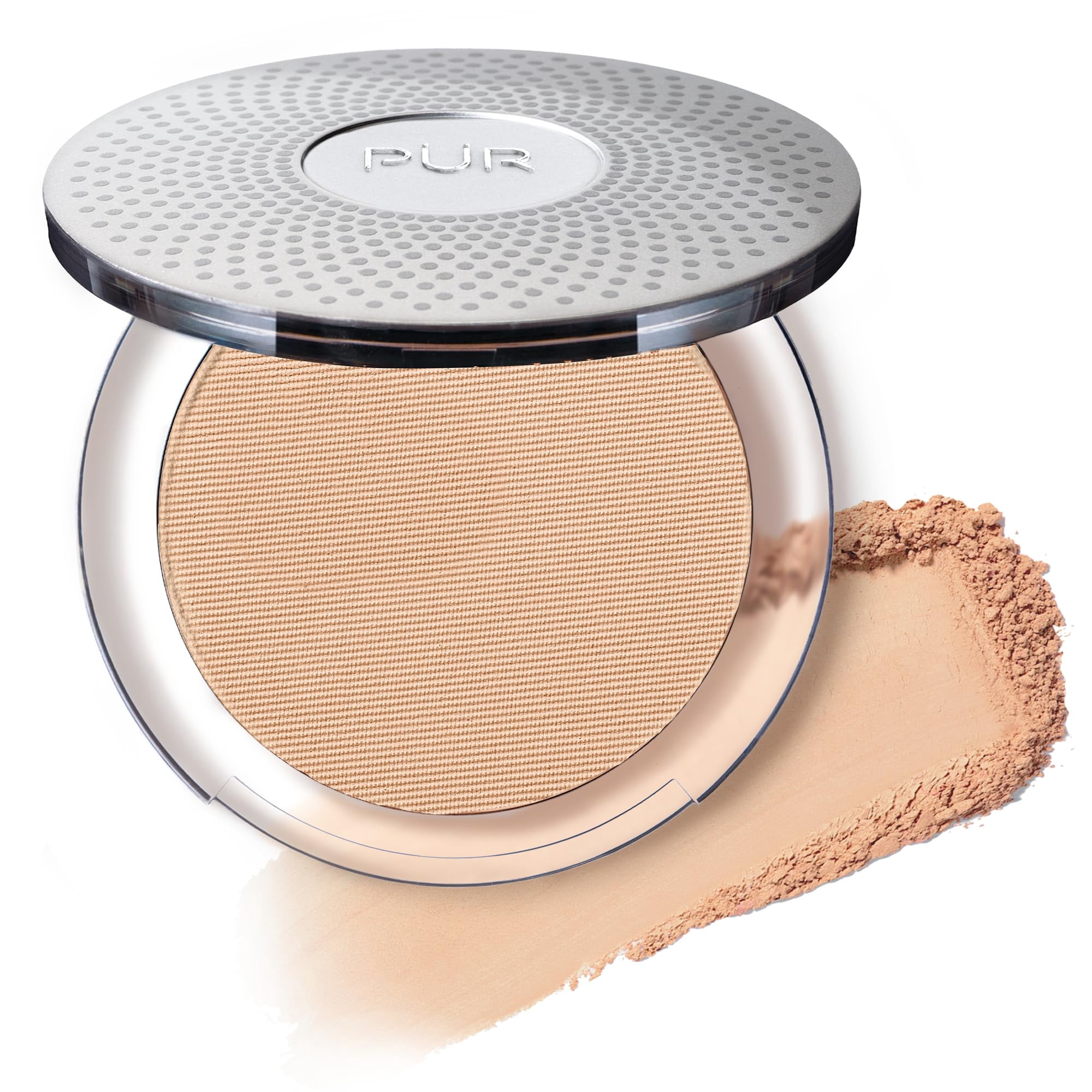 Base De Maquillaje En Polvo Pür Beauty 4 En 1 Con Spf 15 Linen