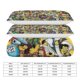 thumbnail image 2 of x503 The Simpsons 3-Piece Bedding Set Warm And Comfortable Soft Duvet Cover Bed Set with 1 Duvet Cover And 2 Pillowcases for Bedroom b503, 2 of 5
