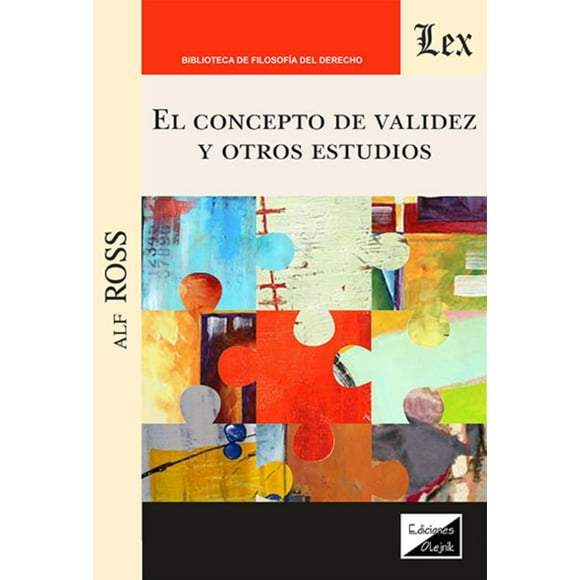 Libro Concepto De Validez Y Otros Estudios El Alf Ross