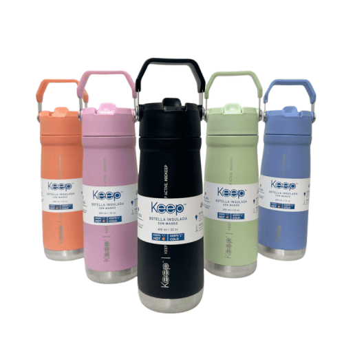 Kepp - Botella Insulada Con Mango 65o Ml Keep