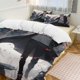 thumbnail image 1 of Solo Leveling Anime Home Bed 3-piece Set Classic Japanese Anime Polyester Wash Student Dormitory Set, 1 of 5