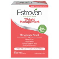 Suplemento Estroven Para Controlar El Peso Y Aliviar La Menopausia, 60 Unidades