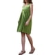 thumbnail image 4 of INSPIRE CHIC Vestido sin mangas de lino para el verano de las mujeres con escote en V y botones XL Oliva, 4 of 6