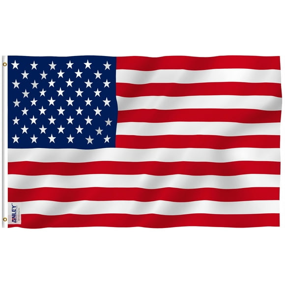Bandera Anley Fly Breeze American de EE. UU., 90 x 150 cm, poliéster
