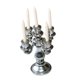 thumbnail image 2 of Candeleros De Casa De Mu?ecas A Escala 1:12 Para Piezas De Decoración Hechas A Mano De Sala BJD Plata, 2 of 5