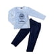 thumbnail image 1 of Pijama Niño Polar Astronauta T76334-34 celeste 6, 1 of 5
