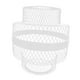 thumbnail image 5 of Colgando Colgante Luz Pantalla Montaje Iluminación Alambre De Metal Luz Jaula Cubierta Blanco, 5 of 5