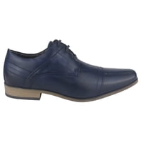 Zapato Ferracini Hombre Derby 6065 Azul Casual
