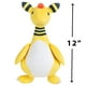 thumbnail image 2 of Peluche Pokémon Ampharos de 30 cm con licencia oficial, 2 of 3