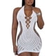 thumbnail image 1 of Cuerpo De Red Femenino Corte De Red Femenino Ropa Interior Sexy Minifalda Ajuste Perfecto Cómodo Y Transpirable Seducción Sexual, 1 of 4