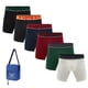 thumbnail image 1 of Pack De 6 Boxer Medio Algodón Hombre Con Bolso Regalo, 1 of 3
