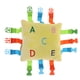 thumbnail image 1 of El Juguete Educativo De La Habilidad De La Vida Del Cubo De La Hebilla Del Paño Suave Aprende A Abrochar Los Rompecabezas, 1 of 3