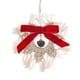 thumbnail image 3 of Adorno De Copo De Nieve Tejido A Mano Bowknot Rojo Año Nuevo Navidad Boho Decoración, 3 of 3